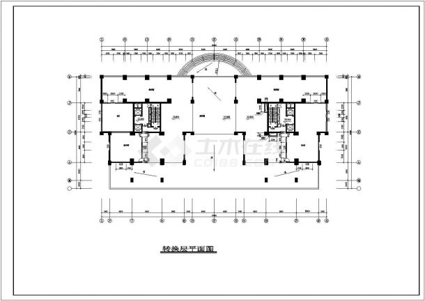 建筑施工設(shè)計(jì)圖建筑施工設(shè)計(jì)圖說明間距怎么看  第2張