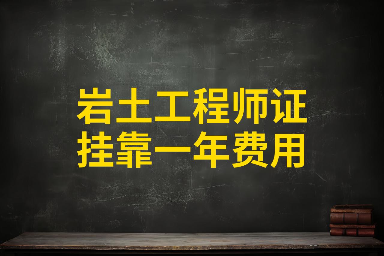 注冊巖土工程師水利水電掛靠費,注冊巖土工程師掛多少錢一年現(xiàn)在  第1張
