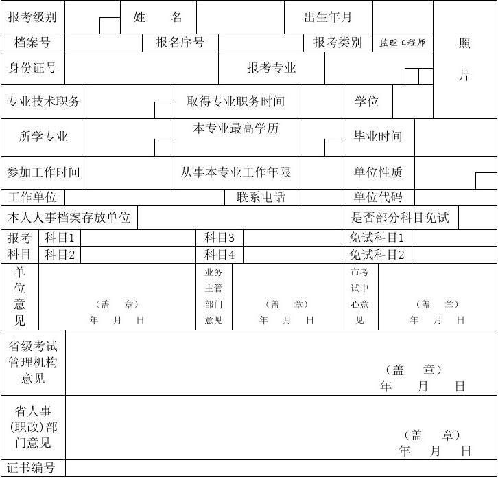 國(guó)家監(jiān)理工程師考試,國(guó)家監(jiān)理工程師報(bào)名條件2019  第2張