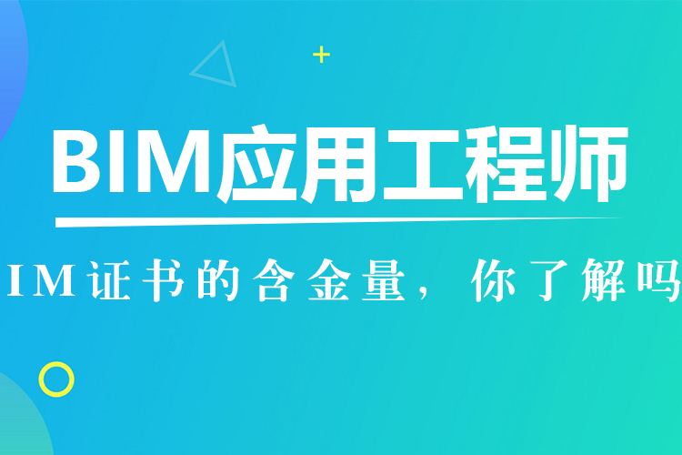 包含初級bim應用工程師哪家正規的詞條  第2張