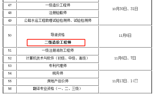 江蘇造價工程師報名時間,江蘇省監理工程師報名時間  第2張