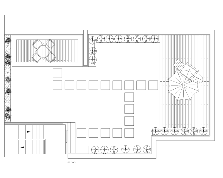 屋頂花園cad設(shè)計(jì),屋頂花園cad  第1張