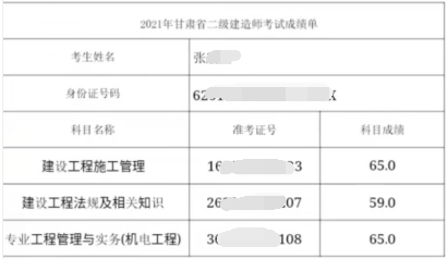 二級建造師成績管理二級建造師成績管幾年  第2張